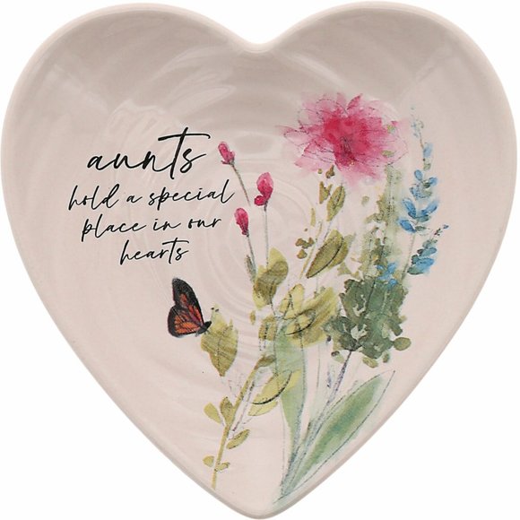 NWT Trinket Dish, Gift for Aunt - watercolor floral art by Amylee Weeks - Picture 3 of 5